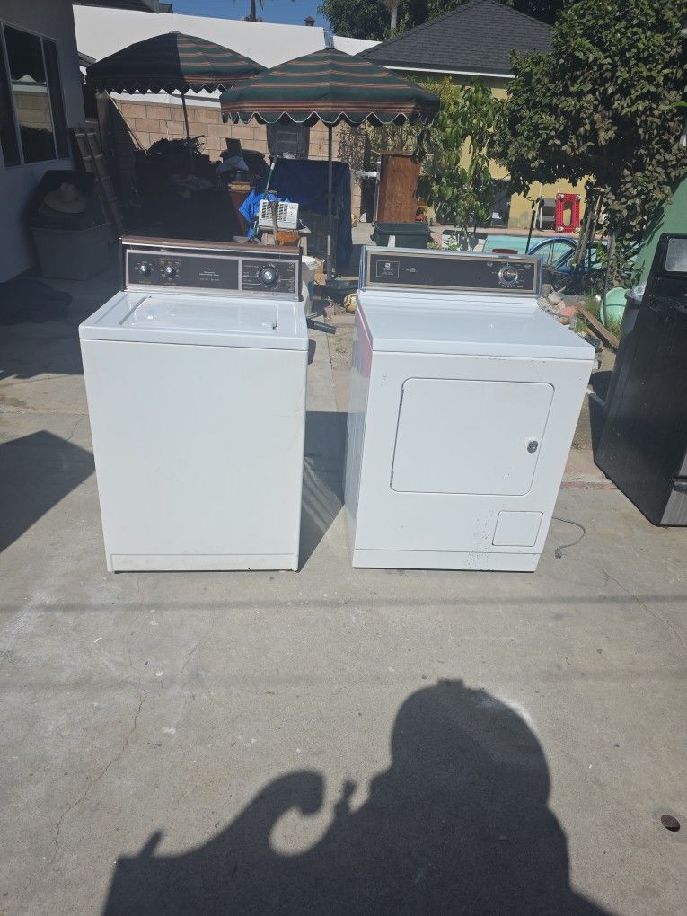 Heavy Duty Washer & Dryer