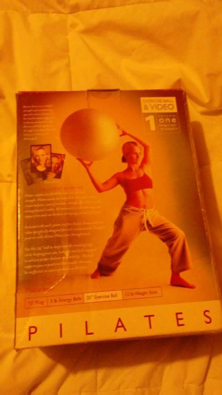 Exercise ball and video