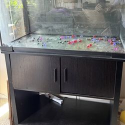 40 gallon tank with stand and all accessories / equipment for turtles