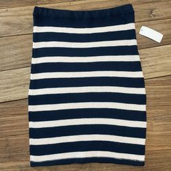 New Sanctuary Striped Cotton Skirt XS