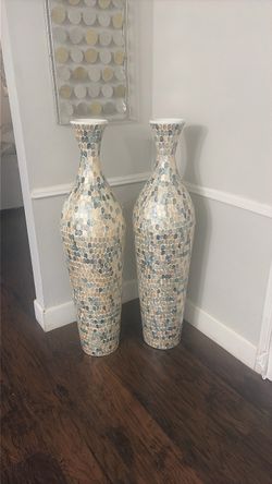 Tall vase set 3 feet tall