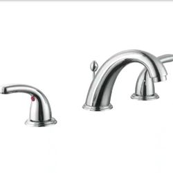 Glacier Bay
Builders 8 in. Widespread 2-Handle High-Arc Bathroom Faucet in Chrome