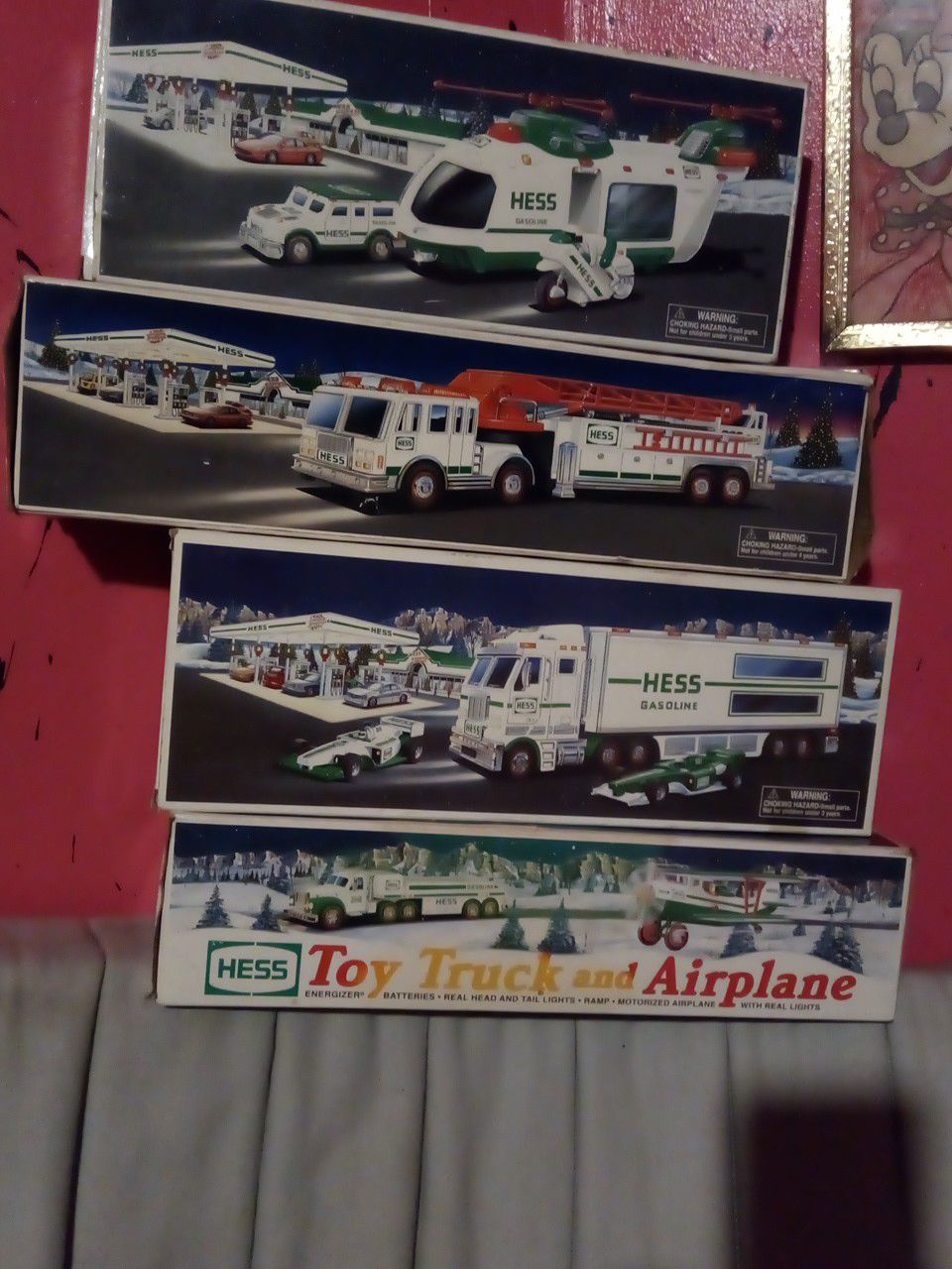 Hess collectable truck's and planes
