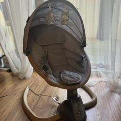 Baby Swings for Infants: Smart Portable Baby Swing with Music, Lightweight & Foldable Baby Swing