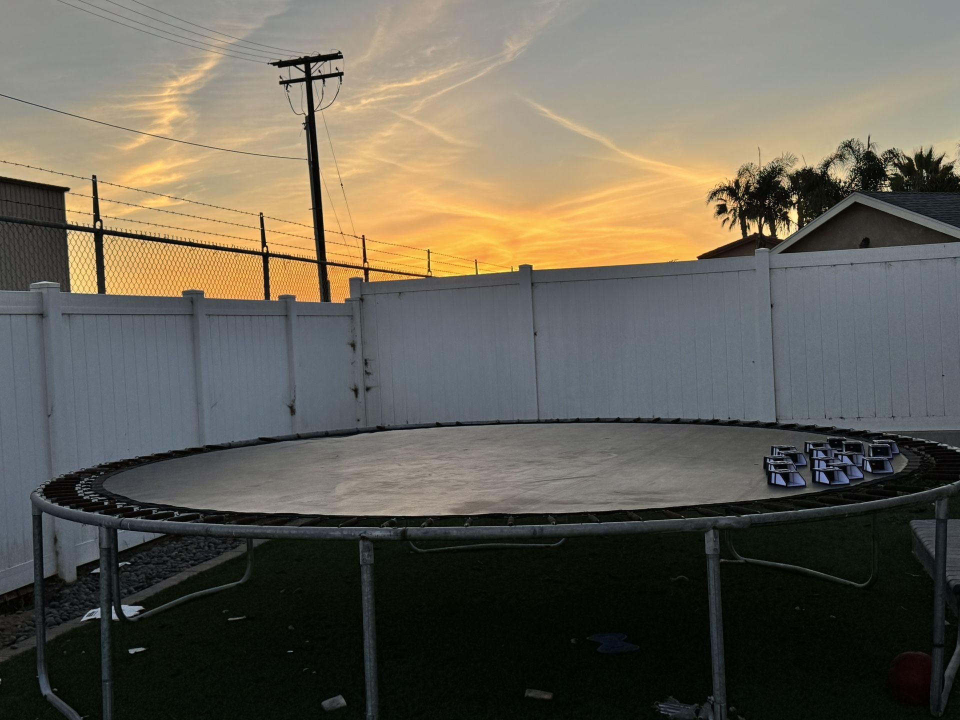 Free Trampoline! Need gone asap!