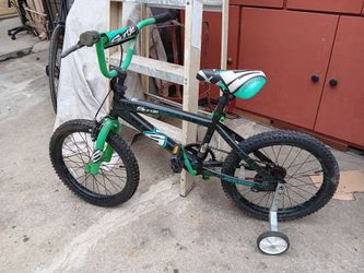 18"training wheel bike