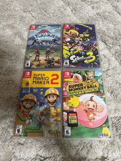 nintendo switch games for sale!!!