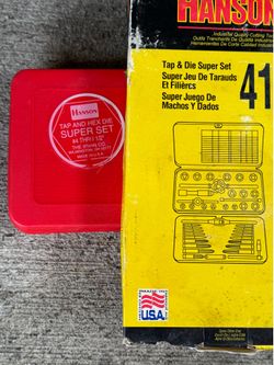 Hanson Tap and Die set