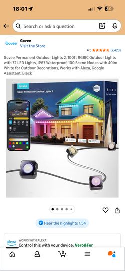 Goove Lights 100 Feet ( Black)