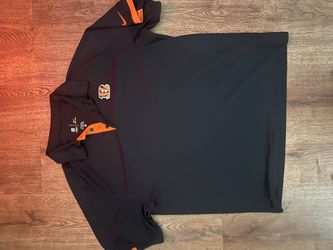 Cincinnati Bengals Collar Dri Fit Shirt XL