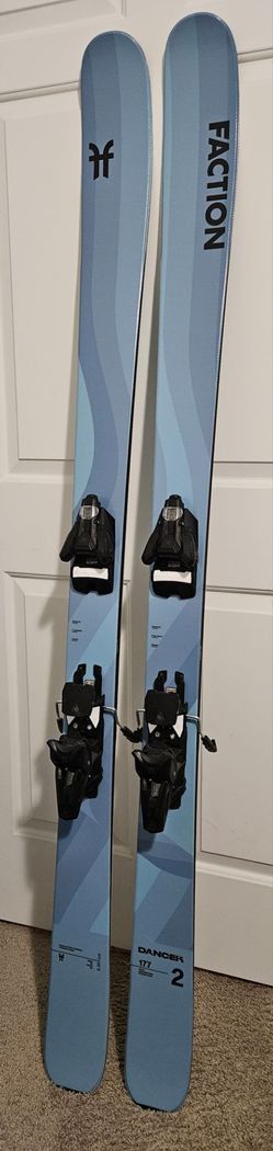 Faction Dancer 2 Skis, 177cm, with Strive 14 GW Bindings – $500 (West Linn, OR)