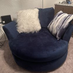 Groovy Navy Blue Couches