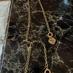 Tiffany&co Necklace And Bracelet Set 
