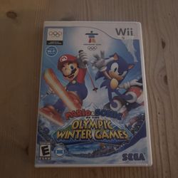 Mario & Sonic At The Winter Olympic Games Wii
