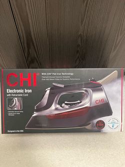 CHI Electronic Iron with Retractable cord