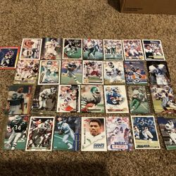 29 Herschel Walker Football Cards With Autographed Card Cowboys, Eagles, Giants Legend 