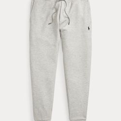 Ralph Lauren Gray Double Knitt Jogger Pants 