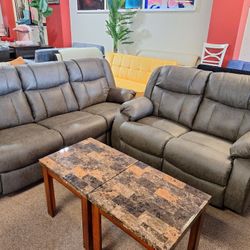 68804.... Sofa And Love Seat Reclinig 