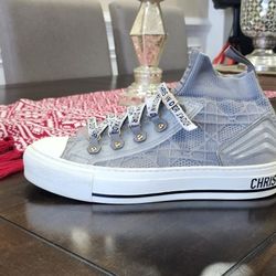 Walk'n' Dior Sneakers Size 36, 5; 33G GREY STONE