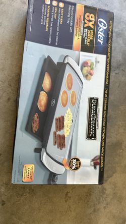 BαΊΏp Δiα»n nΖ°α»ng phαΊ³ng Oster DuraCeramic Electric Griddle