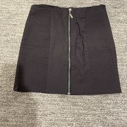 Gray Mini-skirt