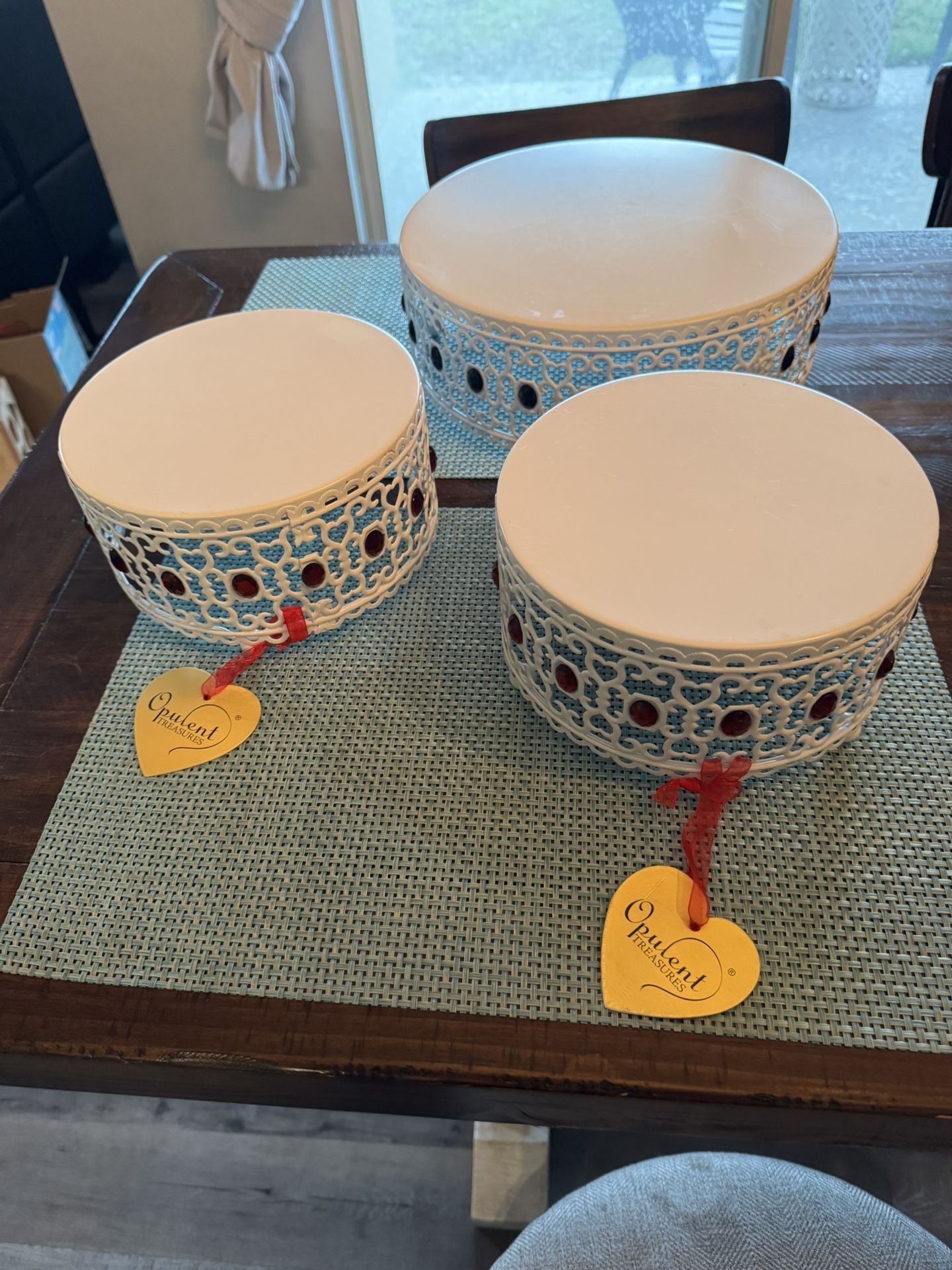 Opulent Treasures Cake Stands