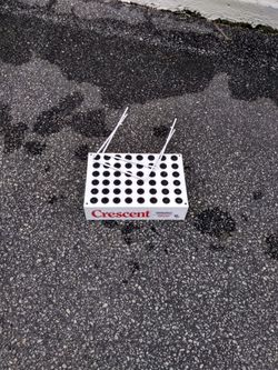 Screw driver holder.