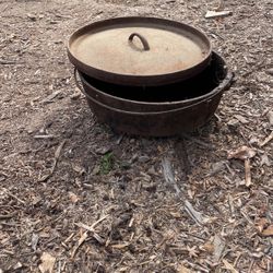 Large Cast Iron Pot