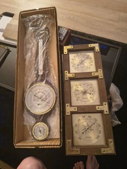 Vintage barometers