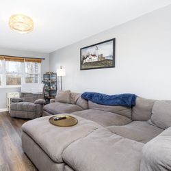 Power Sectional Couch And Recliner