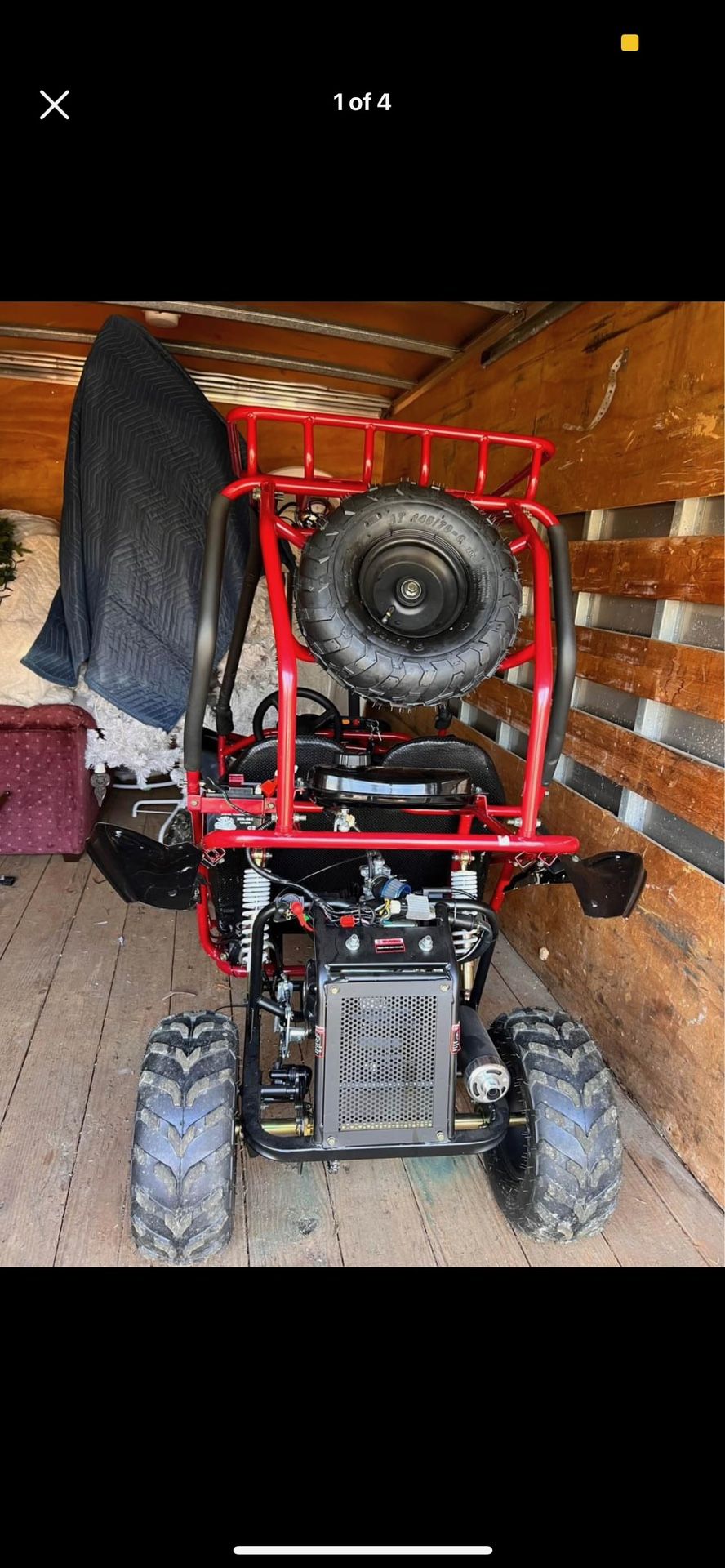 BARELY USED GO KART