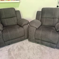 Two Reclining Chairs $400 OBO
