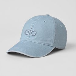 Alo Yoga Washed Off-Duty Cap in Light Denim🧢