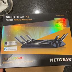 Nighthawk X6 Tri-Band WiFi Router