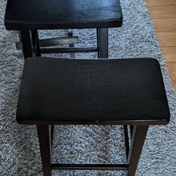 Bar height stools, set