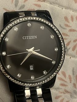 beautiful men's watch with diamonds Make me offer