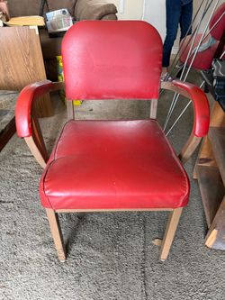 Vinyl work chairs