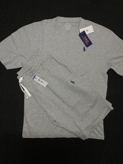 Grey Polo Set
