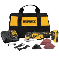 DEWALT 20V MAX Lithium-Ion Cordless Oscillating Tool Kit (Model: DCS356SD1)