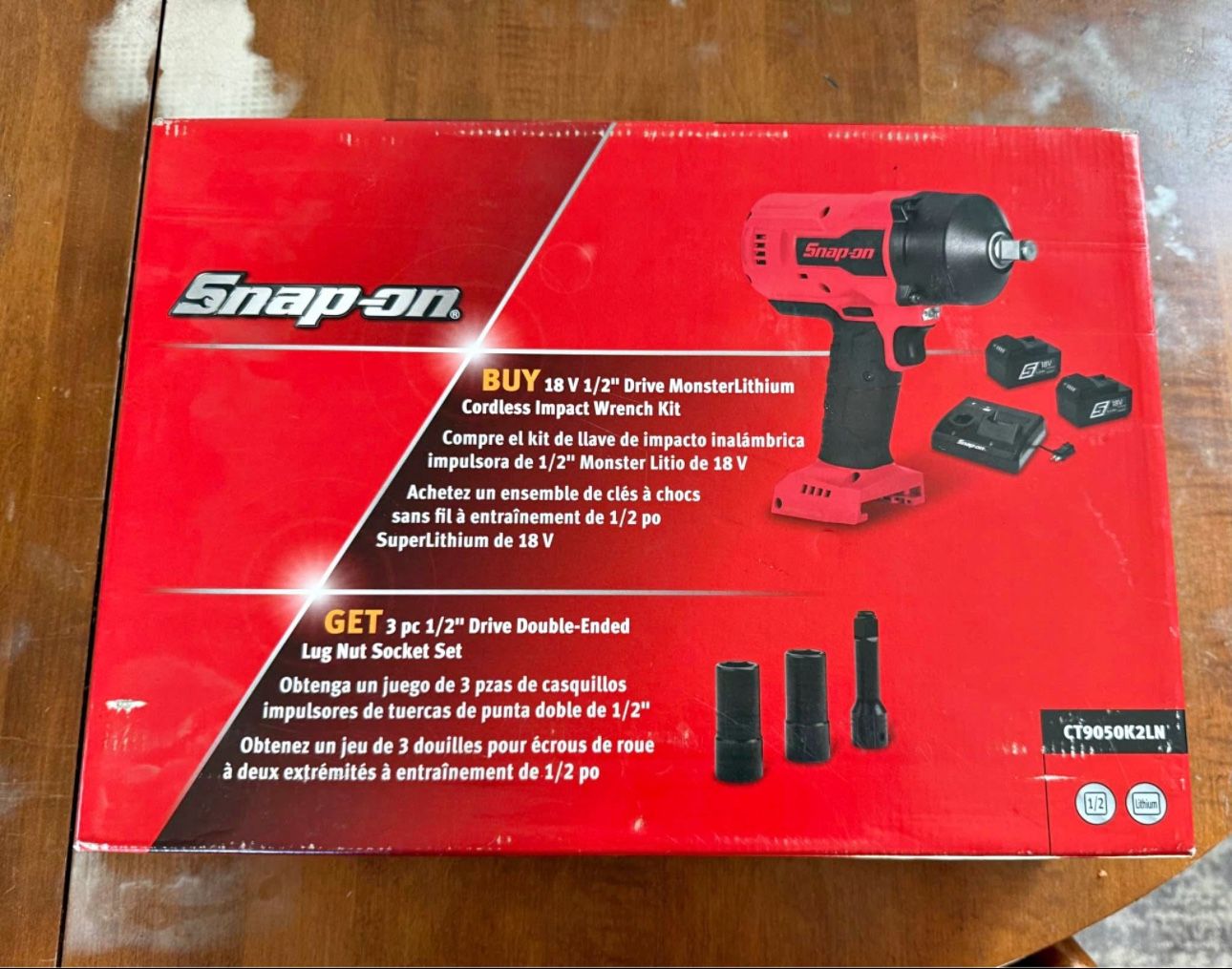 Snap on 1/2” 18v impact