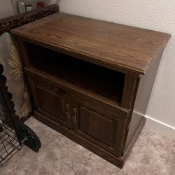 Small Wooden TV stand 