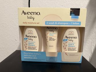 Aveeno baby shampoo and lotion