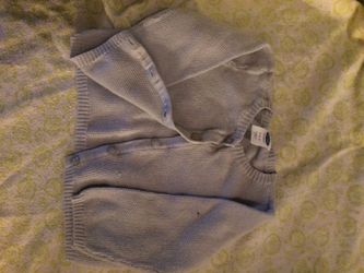 Baby cardigan and long sleeve onesies