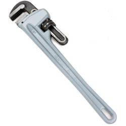 Stark USA 3PC Heavy Duty Aluminum Straight Pipe Wrench Set, 14", 18", ", 24", Aluminum Plumbing Wrench, Drop Forged, Exceeds GGG Standard 14", 18" & 2