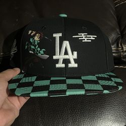 Dodgers X Demon Slayer Hat