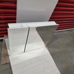 Beautuful Large All Metal Frame Medicine Cabinet, Surface Mount