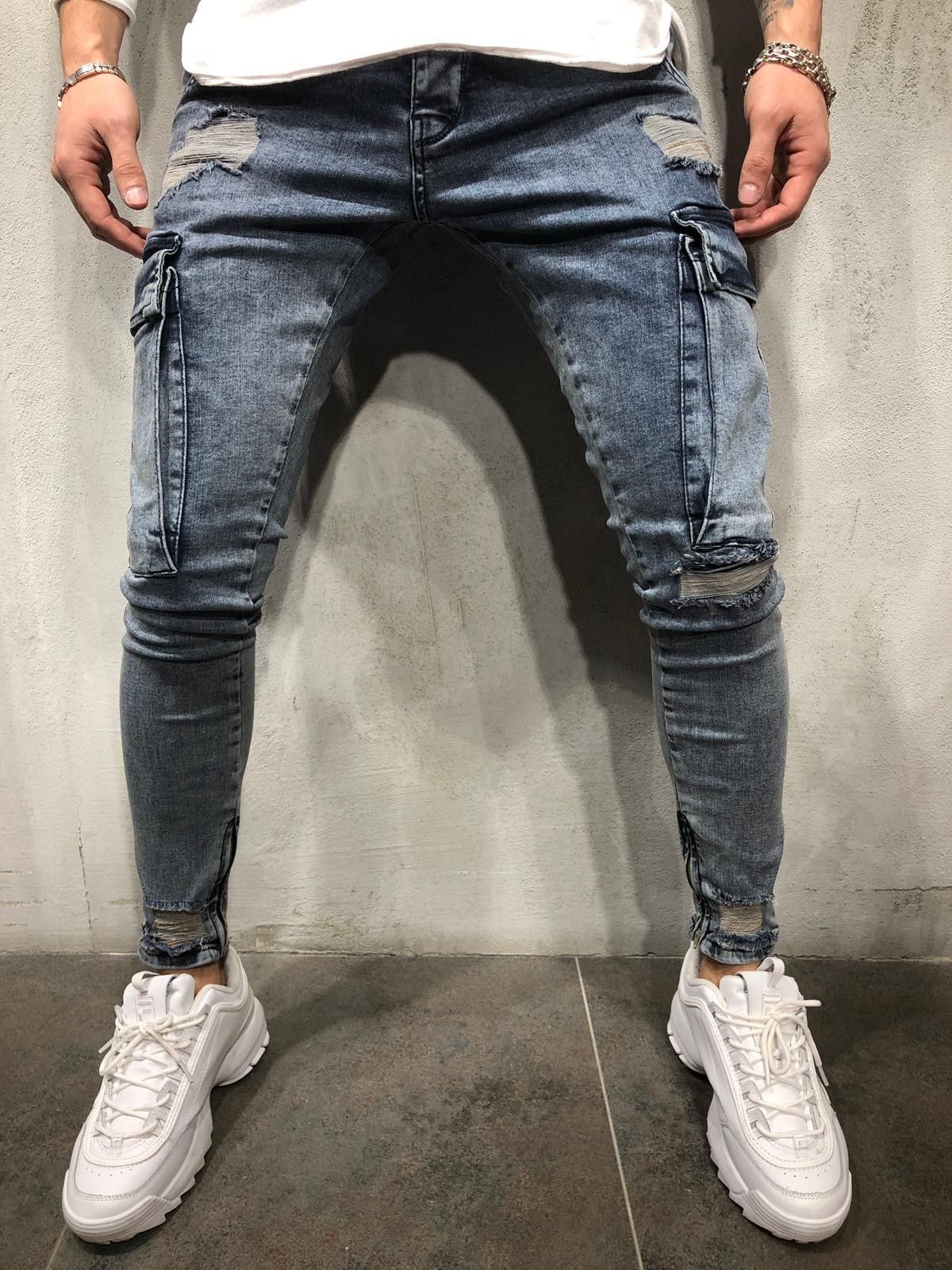 bleach dye cargo pants