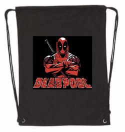 Dead Pool Drawstring Bookbag