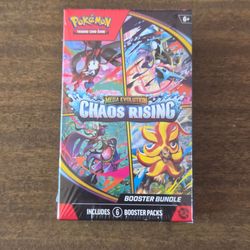 Pokemon Cards Mega Evolution Chaos Rising Booster Bundle