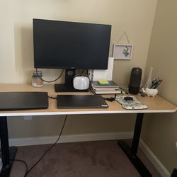 Home office oak desk